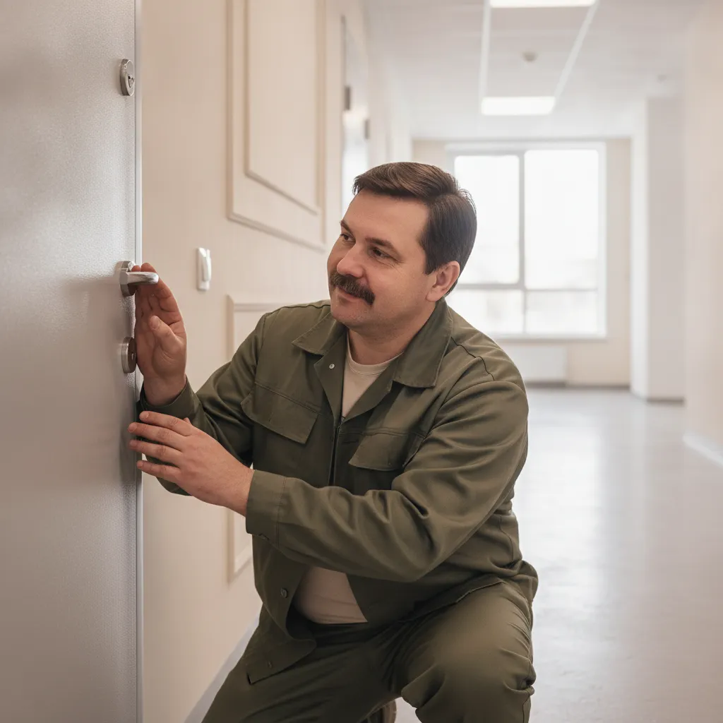 Ремонт дверей — вернём плавный ход и плотный притвор — выезд мастера по Москве и области